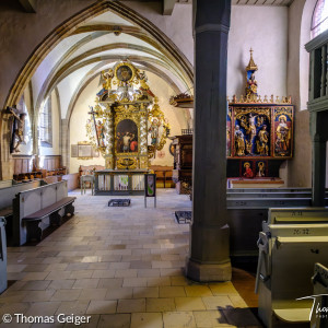 Innenraum der Spitalkirche nach der Renovierung