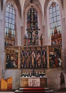 Kirchenväteraltar der Hersbrucker Stadtkirche