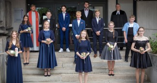 Elf junge Menschen feierten in der Hersbrucker Stadtkirche ihre Konfirmation.