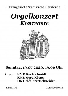 Orgelkonzert "Kontraste"